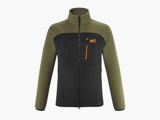 GIACCA/PILE – MILLET – ABRASION FLEECE JKT M Black/Ivy