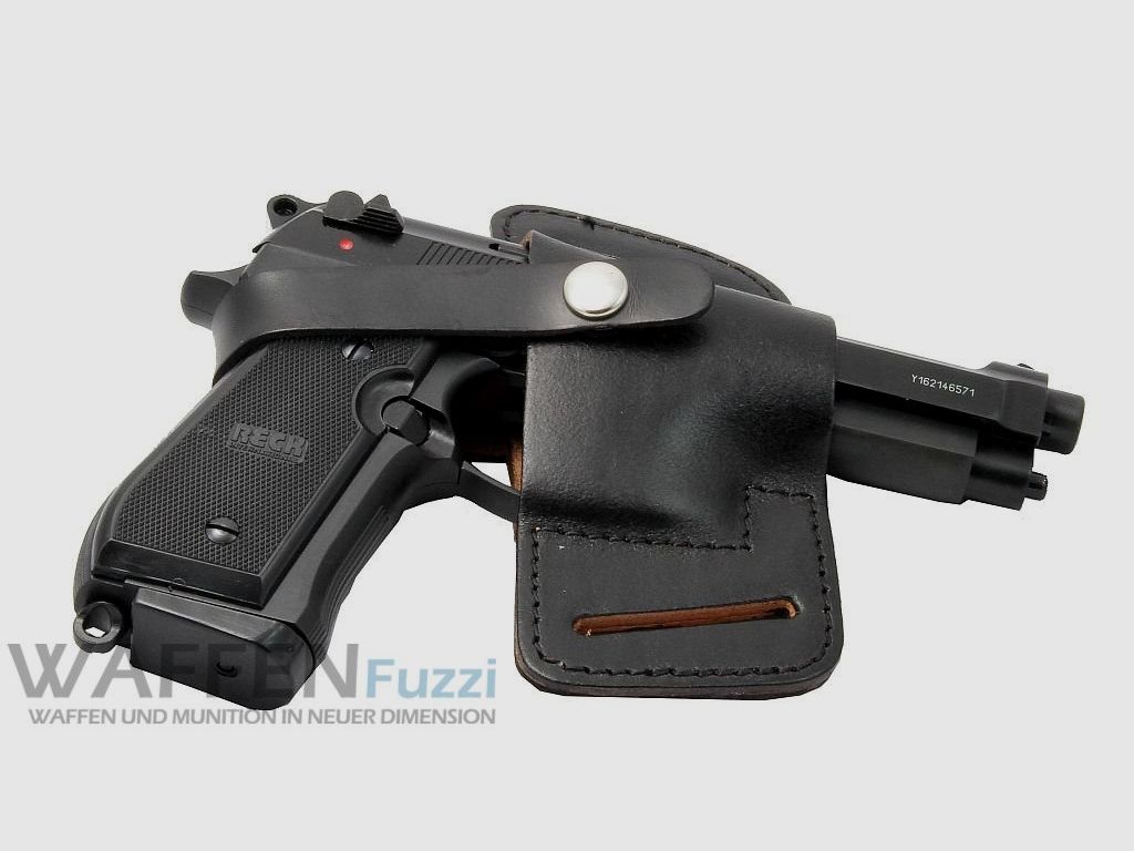 Gürtelholster Belt-Slide mit Gürtelschlaufe für Zoraki, Reck Miami, Colt, Walther