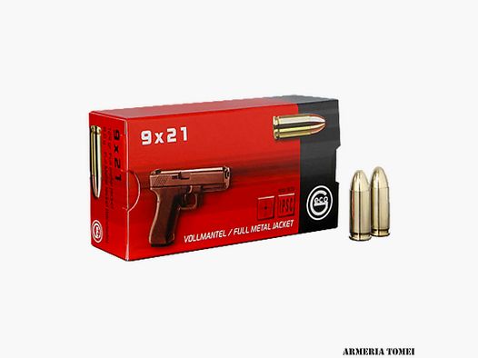 GECO – 9x21mm 124GR VOLLMANTEL/FULL METAL JACKET