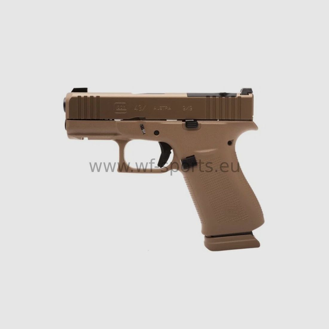 Glock G43x MOS Coyote, immagine 1 di 3