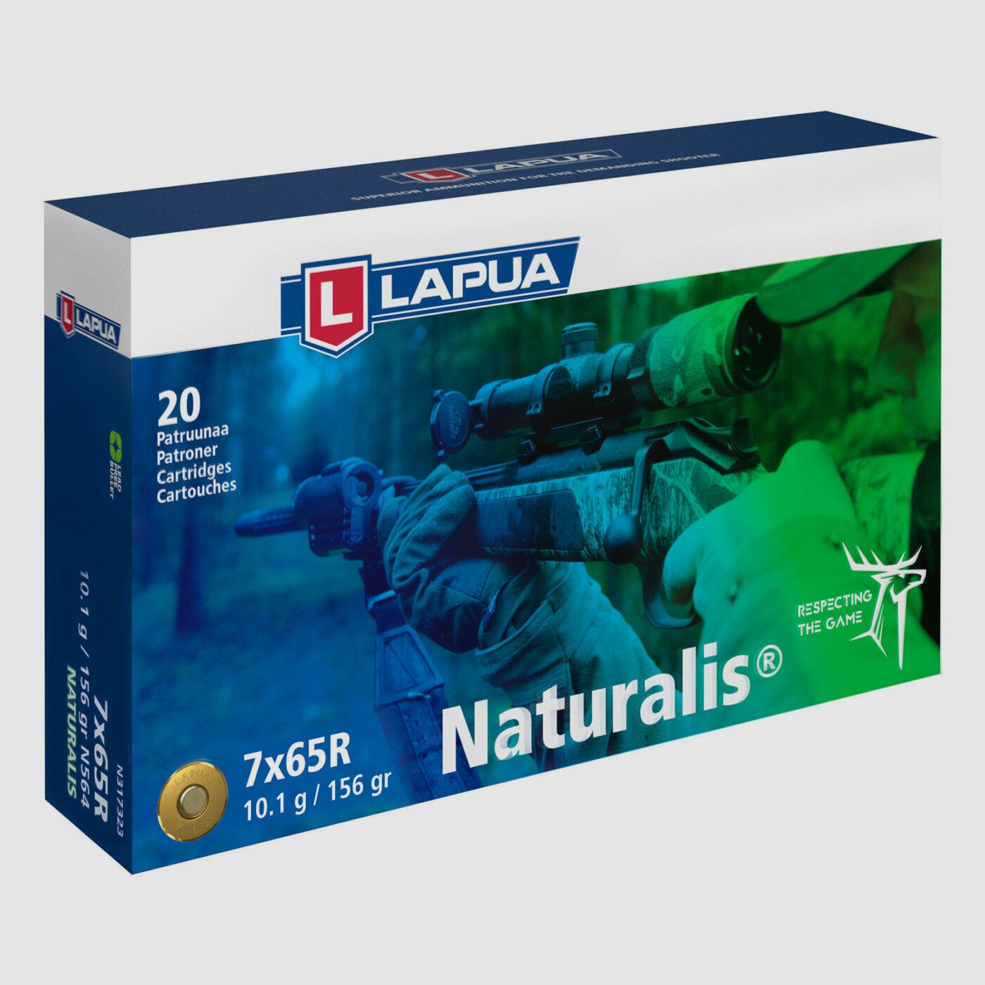 Lapua 7x65R Naturalis 156grs / 10,1g