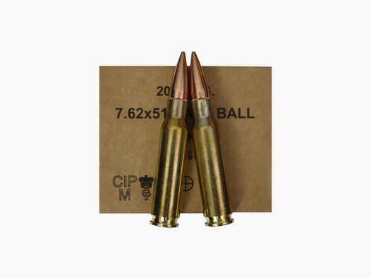 CAISSE DE 640 MUNITIONS GGG 308W FMJ