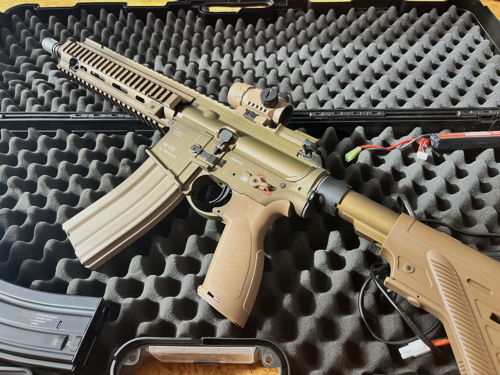 Umarex HK 416 S-AEG in RAL 8000 (Airsoft)