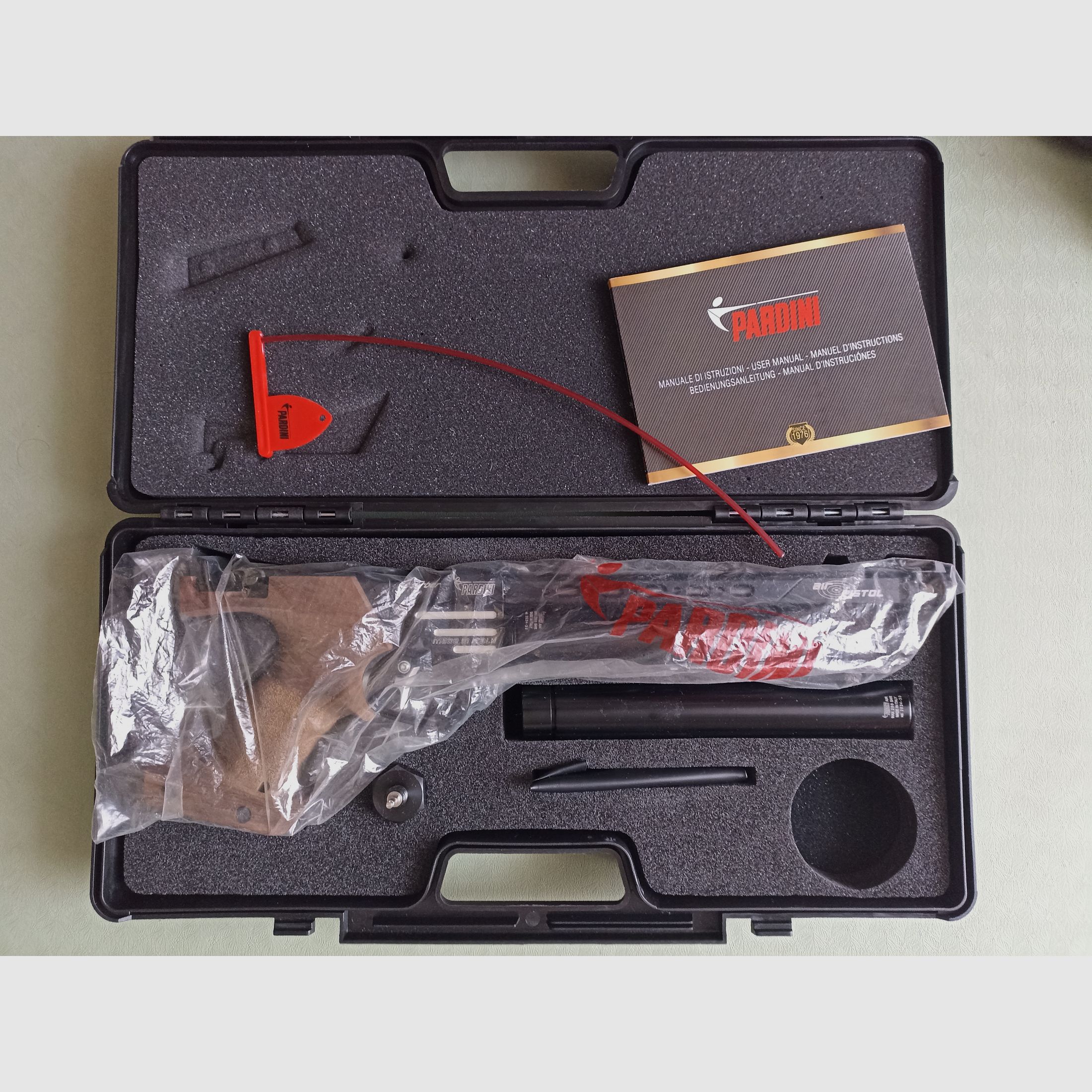 Pardini K12 air match pistol cal. 4.5mm "TipTop" like "NEW