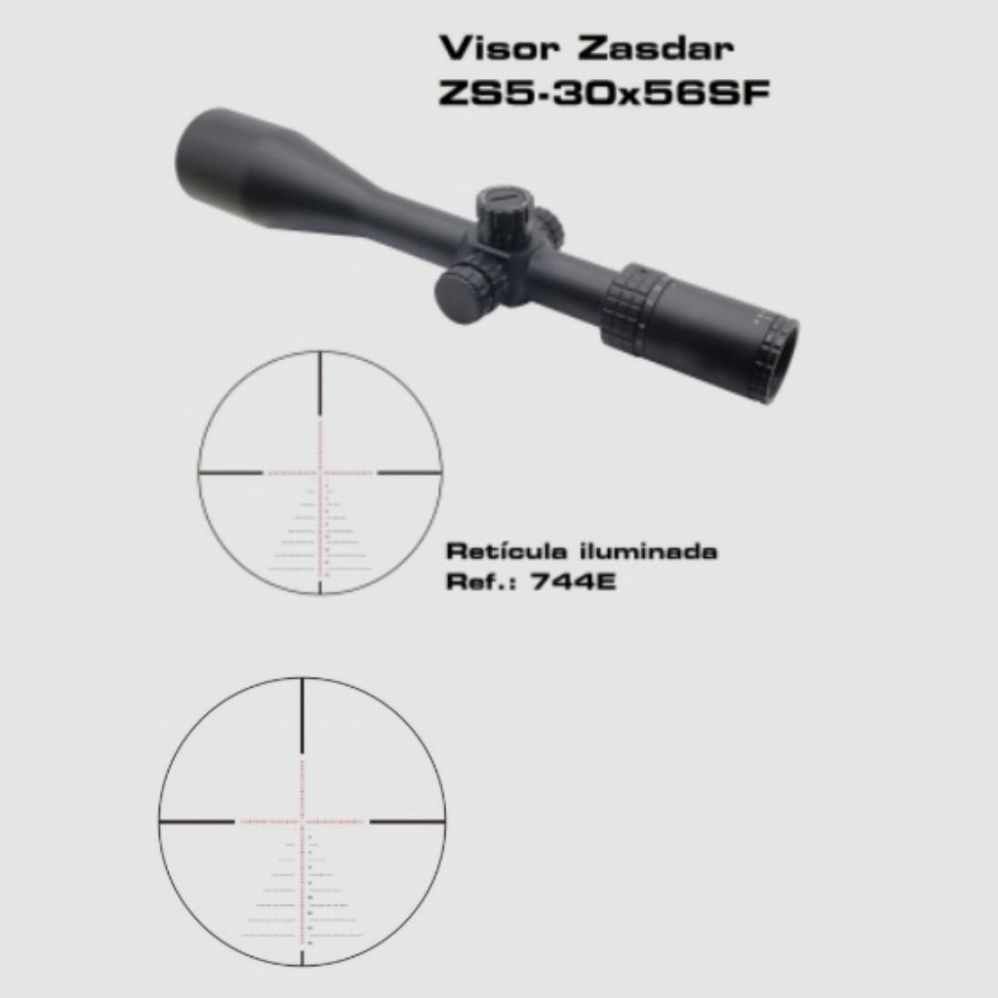 Riflescope Zasdar ZS5-30X56SF