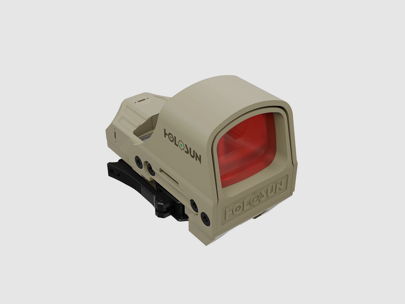 Holosun Set, Holosun Reflexvisier, Modell HE510C-GR-FDE mit grünem Wechselabsehen: 2MOA Dot, 65MOA Circledot & 65MOA Circle und Magnifier HM3X-FDE, Bild 5 von 12