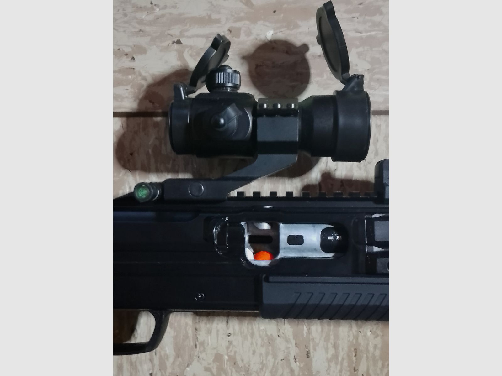 T4E RAM Shotgun Hdx68 Set Pumpgun cal .68 Zielfernrohr Tragegurt Paintballs Kit neuwertig