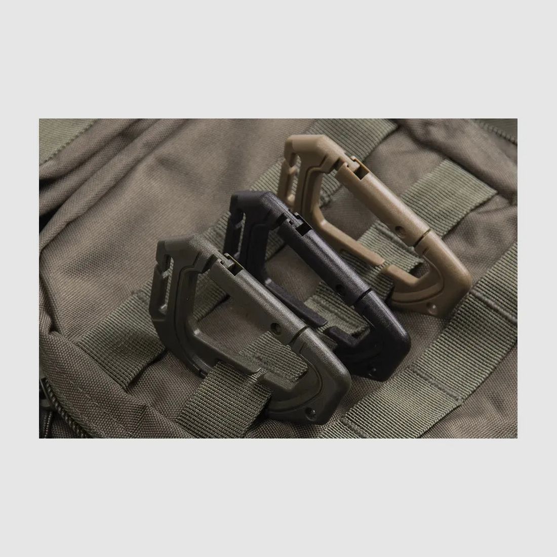 Mil-Tec Tactical Karabiner Molle 2er Pack