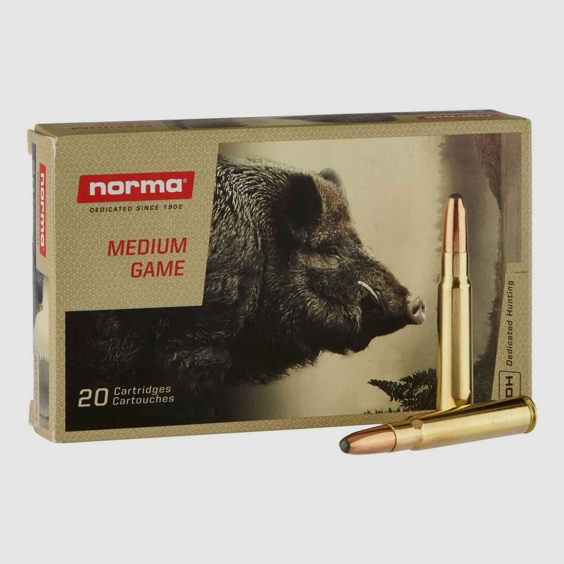 8x57 IS Alaska Tlm. 12,7g/196grs. Norma
