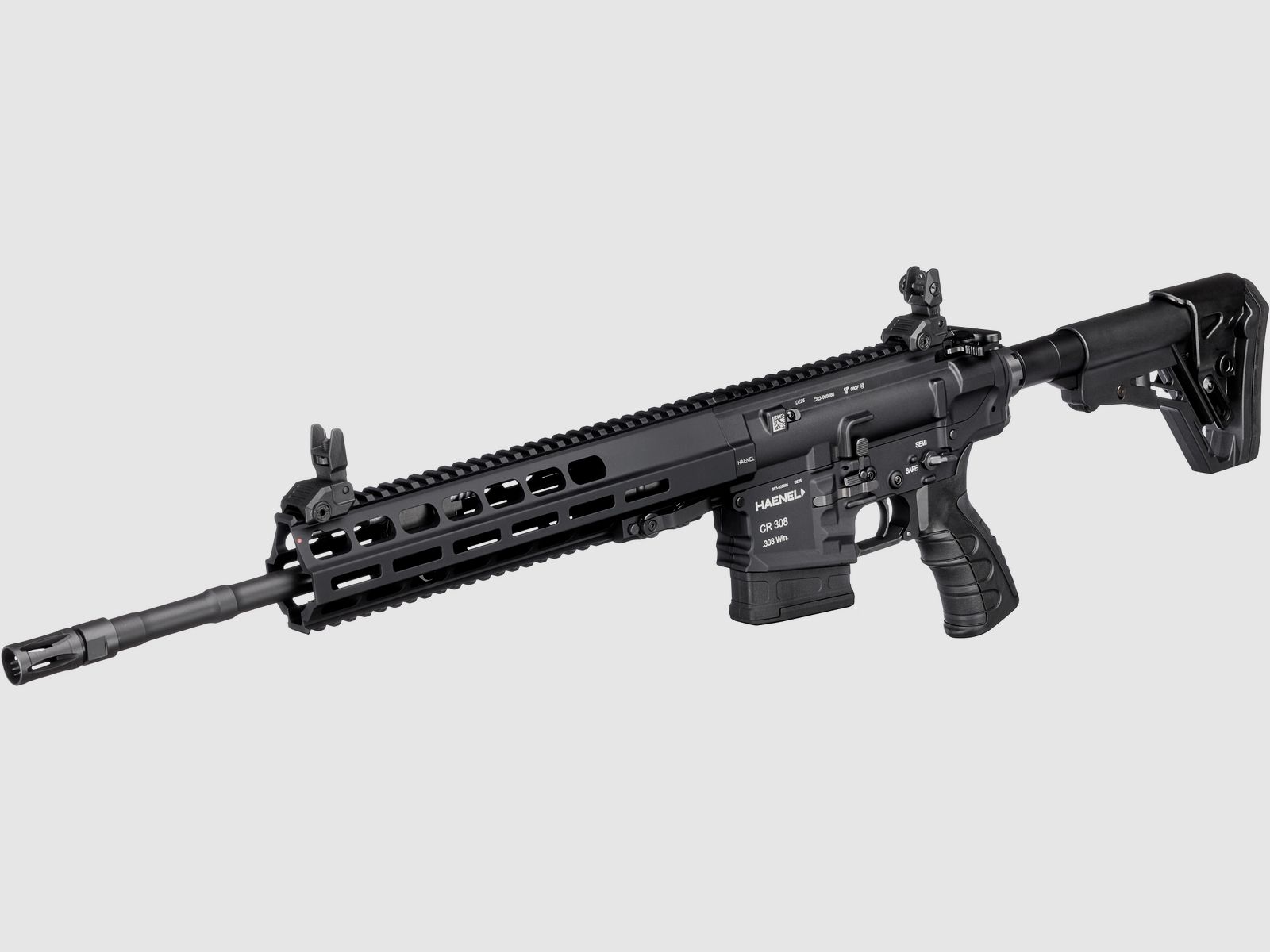 Haenel CR 308 M-LOK Handschutz 16,65", Matchabzug 1720N, Kal. .308 Win.