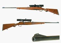 Mannlicher-Schönauer Mod. 6K, Kal. 7x64, met richtkijker
