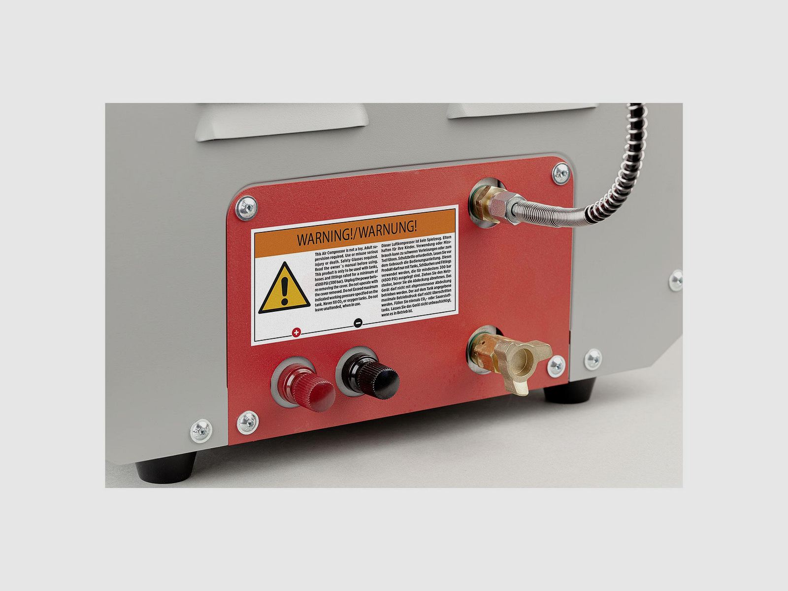 Umarex Pressluftkompressor bis 300bar für PCP Airguns (230V / 12V), Bild 6 von 8