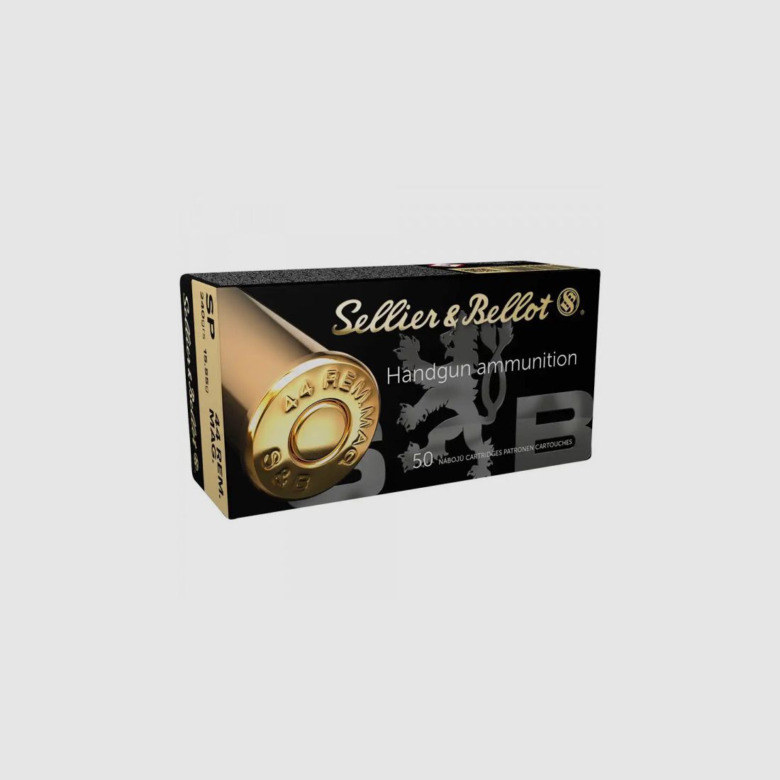 SELLIER & BELLOT - .44REM-MAG - SP/TM - 240 GRS. -50 PATRONEN