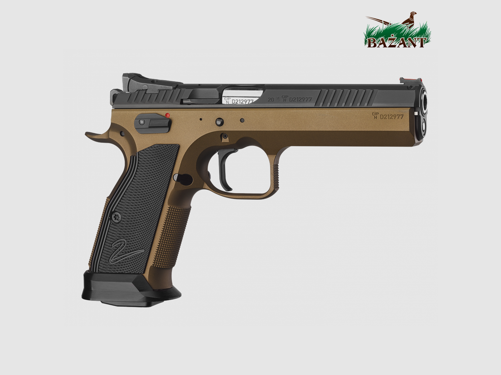 PISTOLET CZ TS 2 DEEP BRONZE (KAL.9X19) (0474-0722-VJSNABX), zdjęcie 1 z 7
