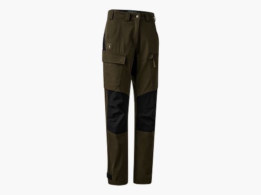 Deerhunter Lady Sarek Pantalon Full Stretch Femme Fallen Leaf/Noir 48S