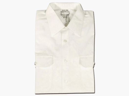 Bundeswehr Originale Bundeswehr Originale Camicia di Servizio a Maniche Lunghe Usata - Blu / 1