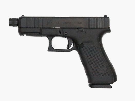 Glock Pistole G45 Gen5 MOS FS 9mm Luger 4,02″ / 102 mm 17+1, Compact Crossover mit Gewindelauf