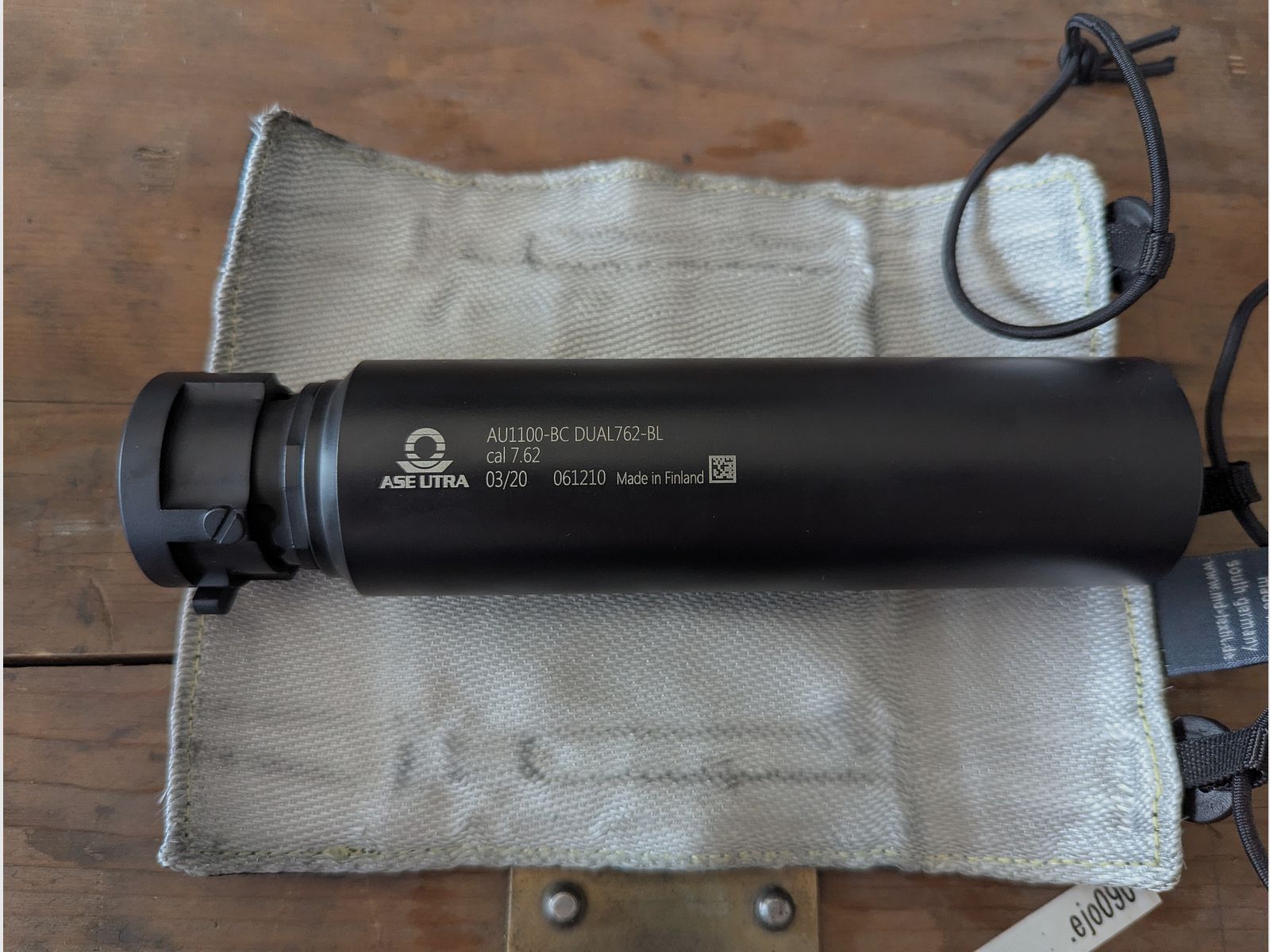 Silencieux ASE UTRA DUAL .30 7,62 AU1100-BC M17x1 M15x1 MR308 Klärig Engineering Borelock
