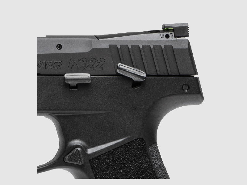 Sig Sauer – Pistolet / P322 SAO Fiber Optic Sights OP / .22lr / Noir, image 2 sur 6