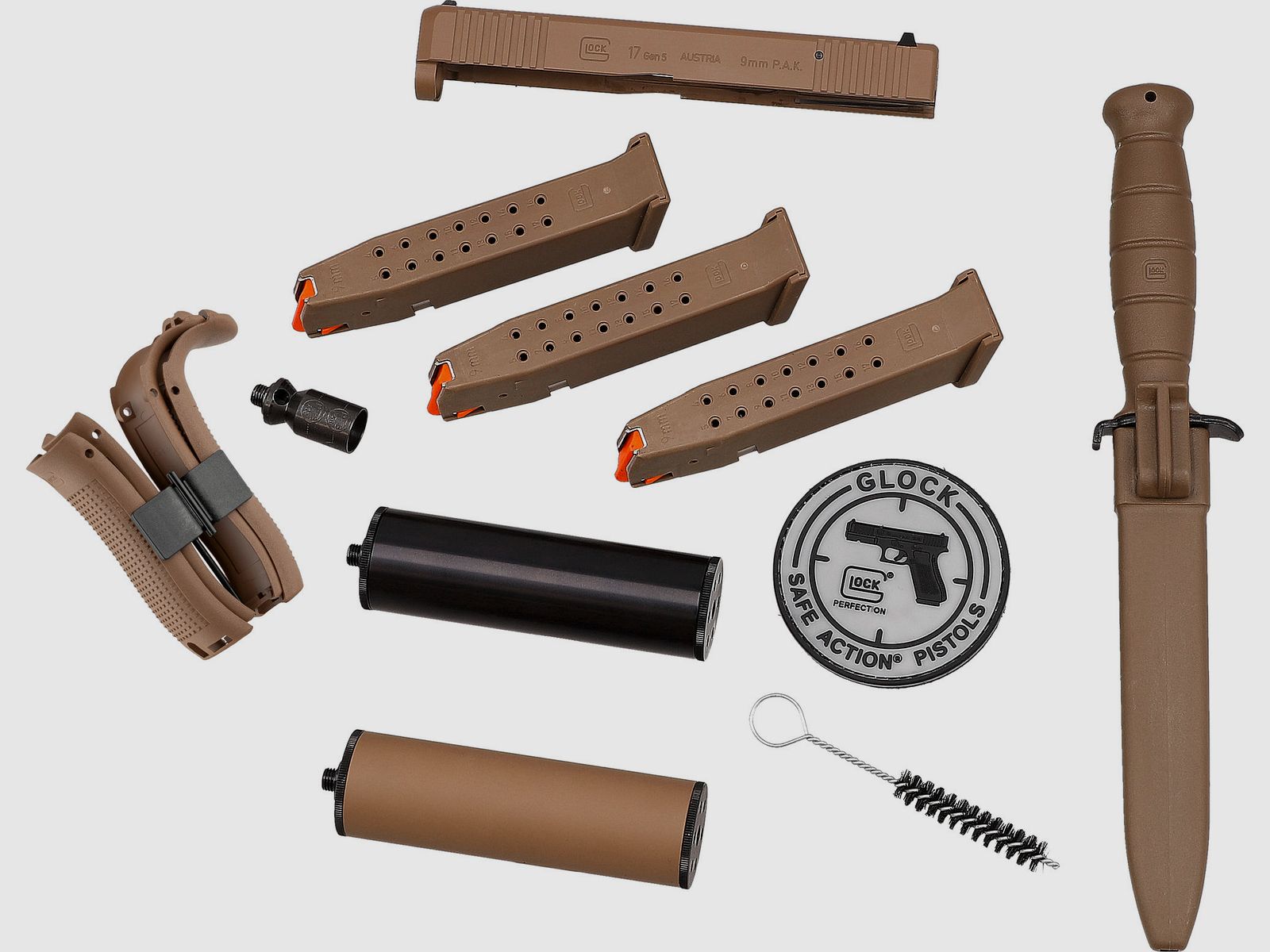 GLOCK 17 Gen5 SV Double Set Kal. 9 mm P.A.K. limited edition