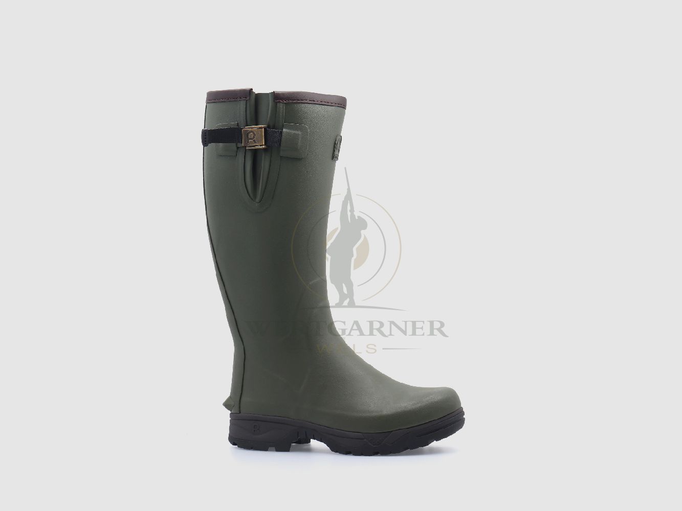 Rouchette Veneur Neo Stiefel Khaki Größe 43, Bild 1 von 4