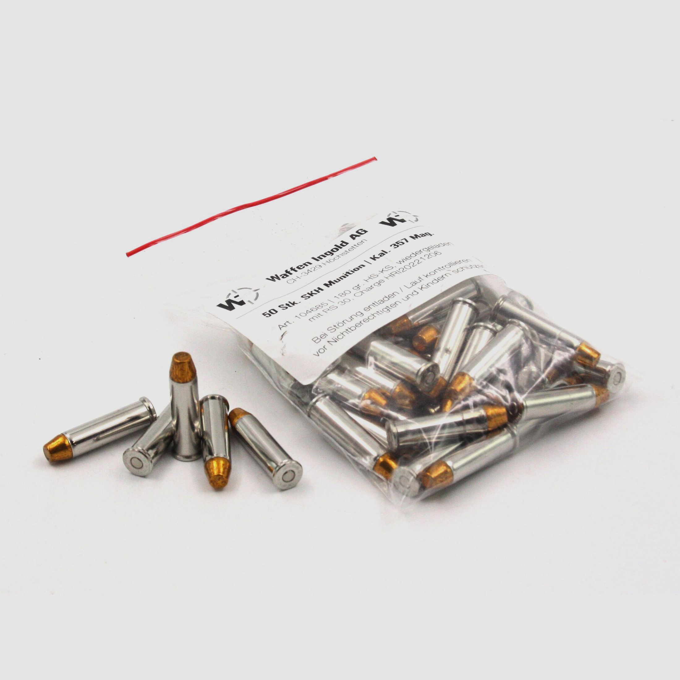 SKH, 357 Mag, HS-KS, 180 gr., 50 Stk.