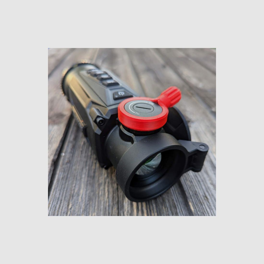 For Hikmicro Thunder 2.0 attachment devices: Quick adjustment lever for thermal imaging camera focus