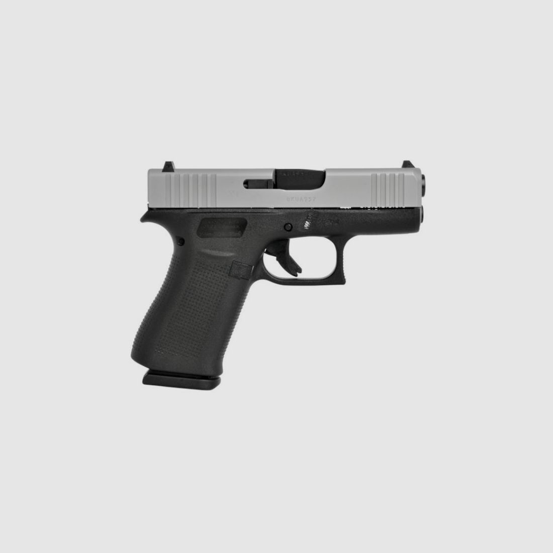 Glock Pistole 43X Silver slide – 9 mm Para, Bild 1 von 2