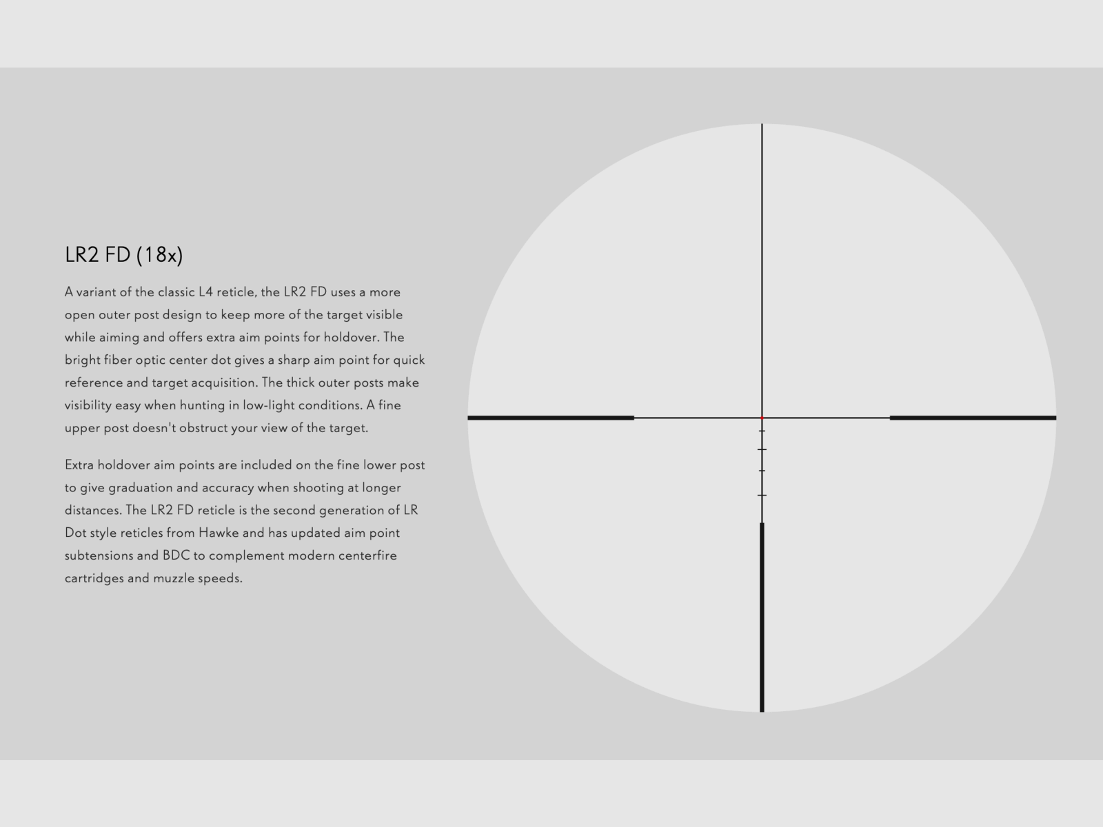 HAWKE 16435 ENDURANCE 30 WA FD 3-18x50 SF LR2 FD 18X ABSEHEN