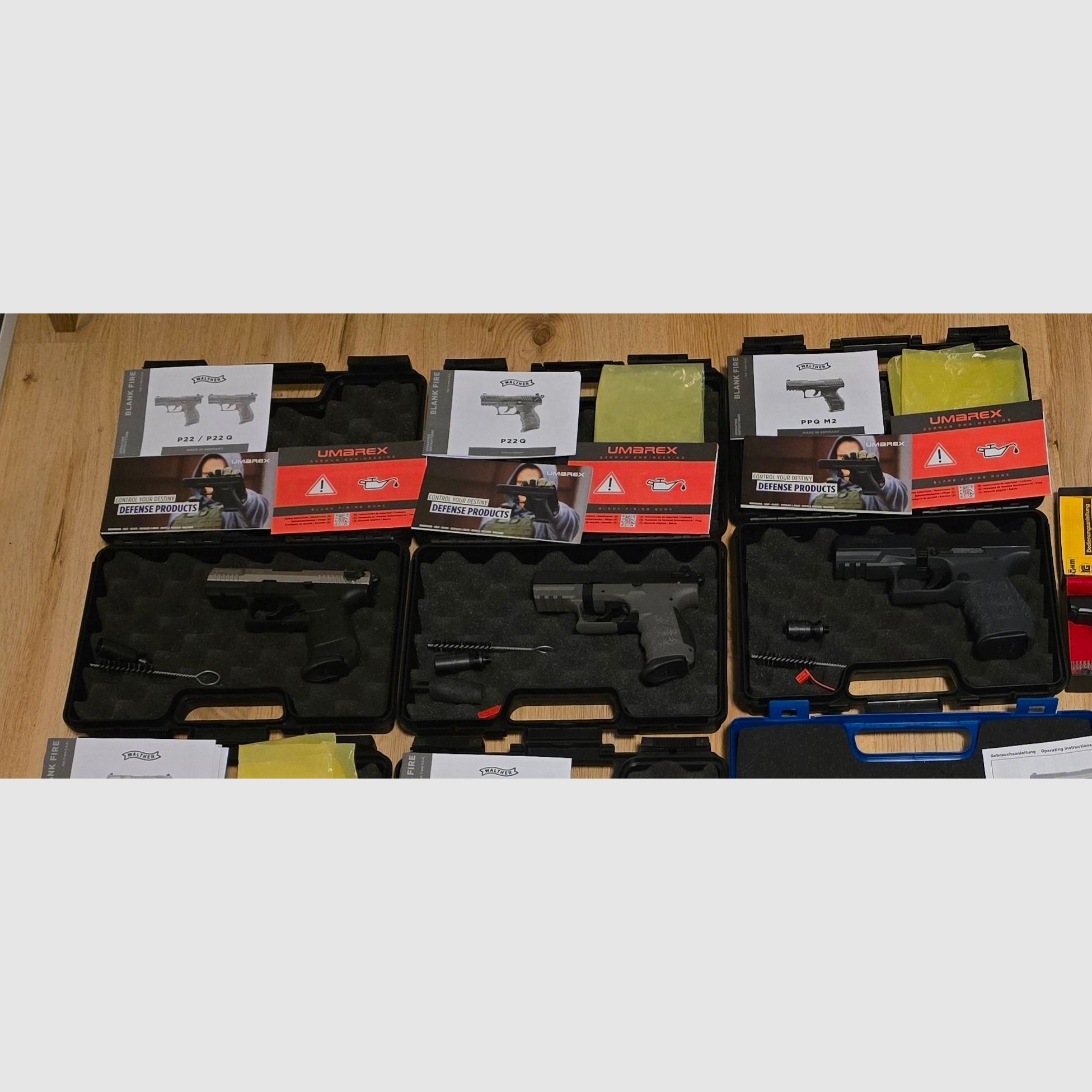 Schreckschusswaffen Walther P99 P22 Sonderedition