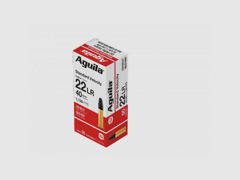 AGUILA STANDARD VELOCITY .22LR - 50 PATRONEN