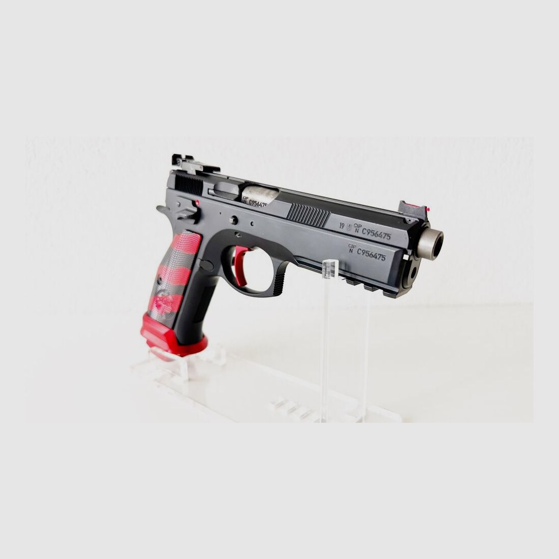 CZ Uhersky Brod CZ SP - 01 Shadow Boa Rot 2. Magazin 9mmLuger