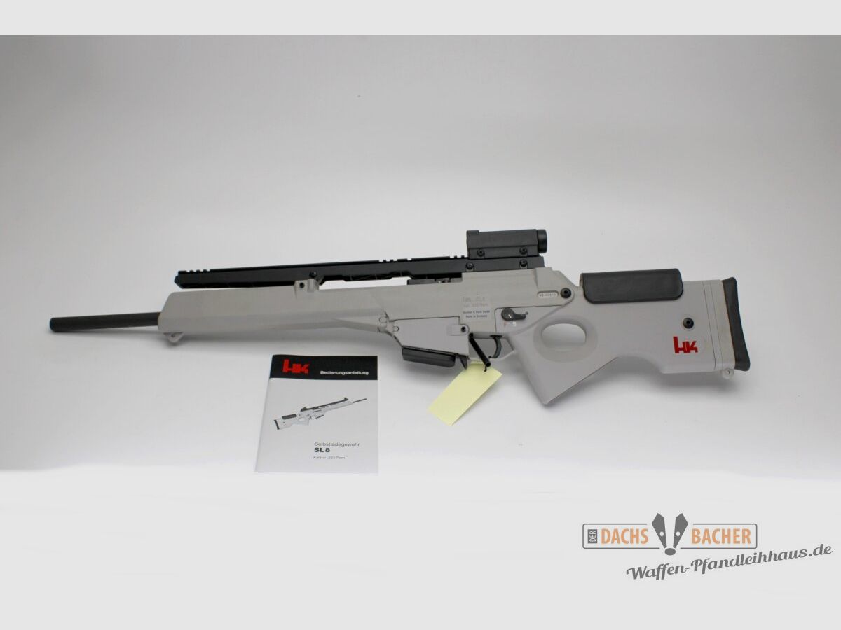 Fucile SL H&K Heckler & Koch SL8 cal. .223 Rem con mirino da 10 colpi