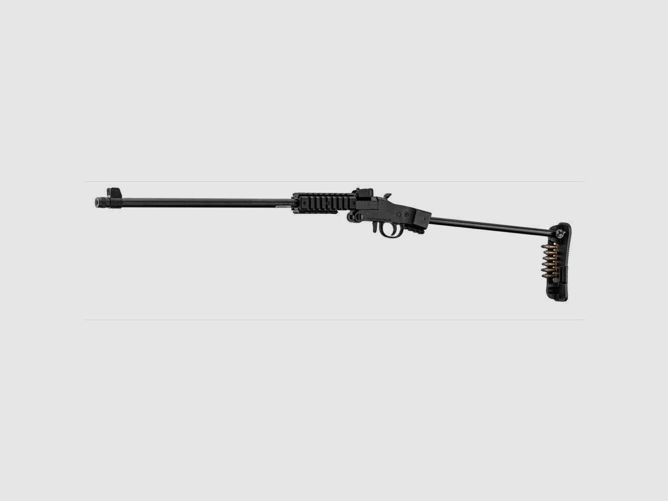 Fucile Pieghevole Little Badger Takedown Xtreme Rifle 22LR – Chiappa Firearms Nero, immagine 8 di 10