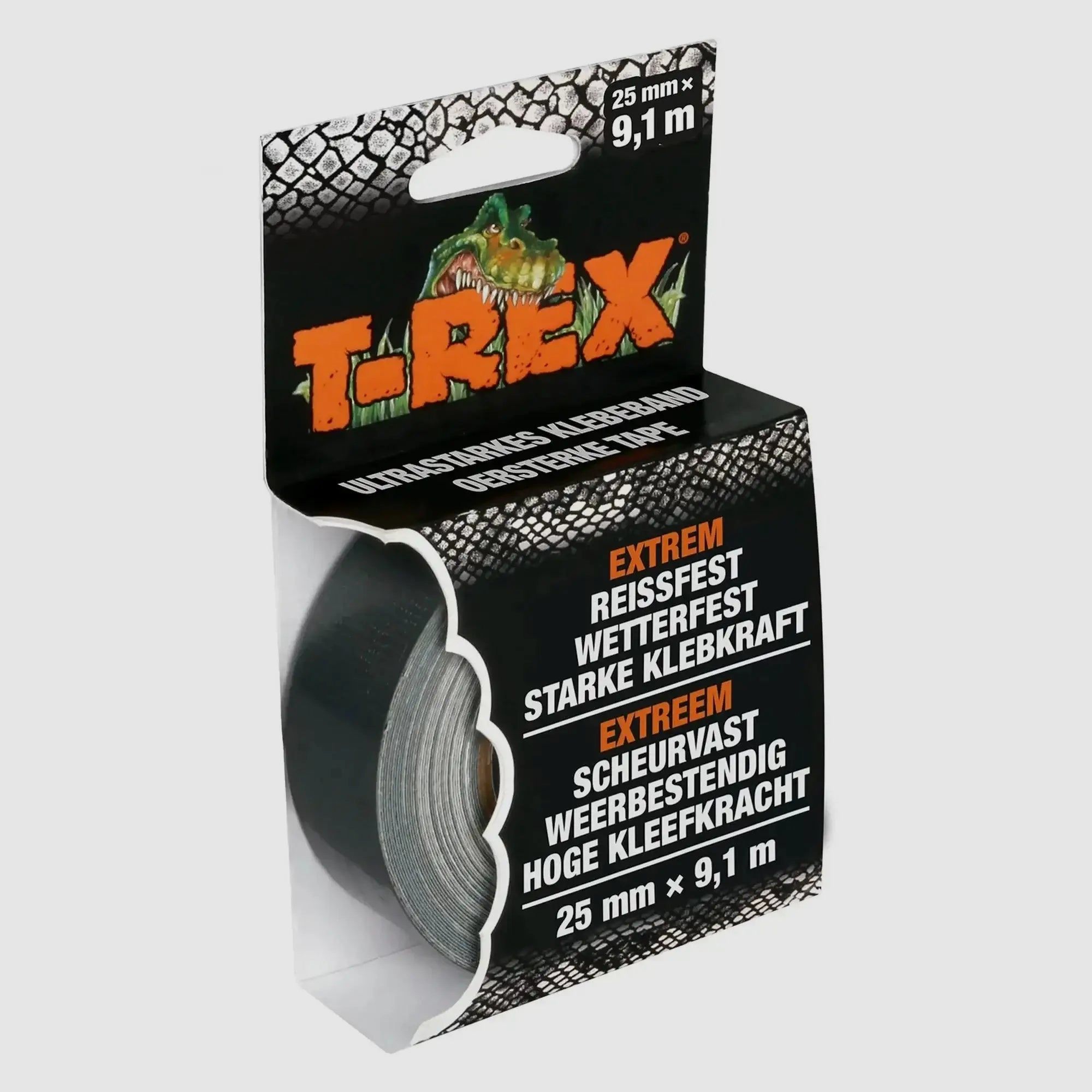 T-Rex T-Rex Panzerband Gewebeband Minirolle 25 mm x 9.1 m