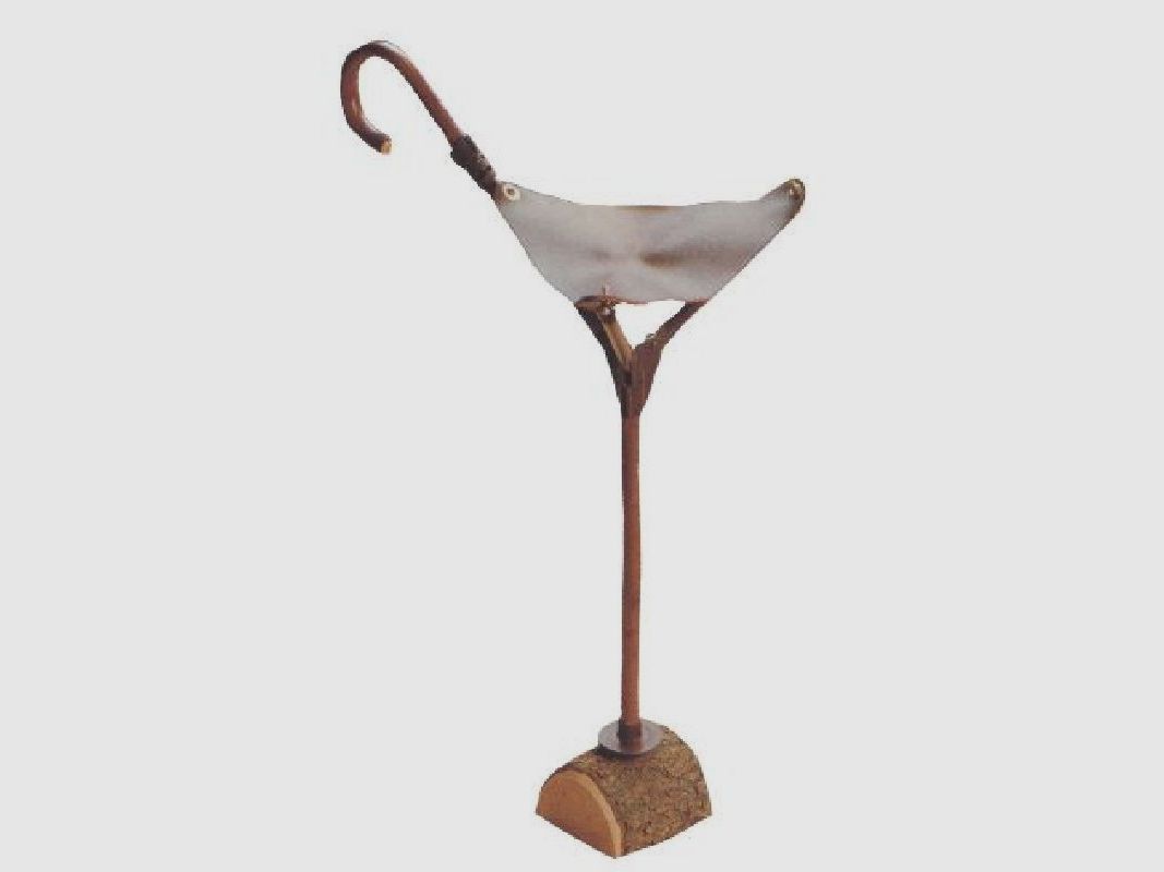 Jagdsitzstock aus Kastanie