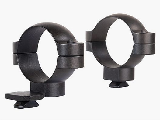 Leupold Dual Dovetail Anillos 30mm extendidos altos negro mate