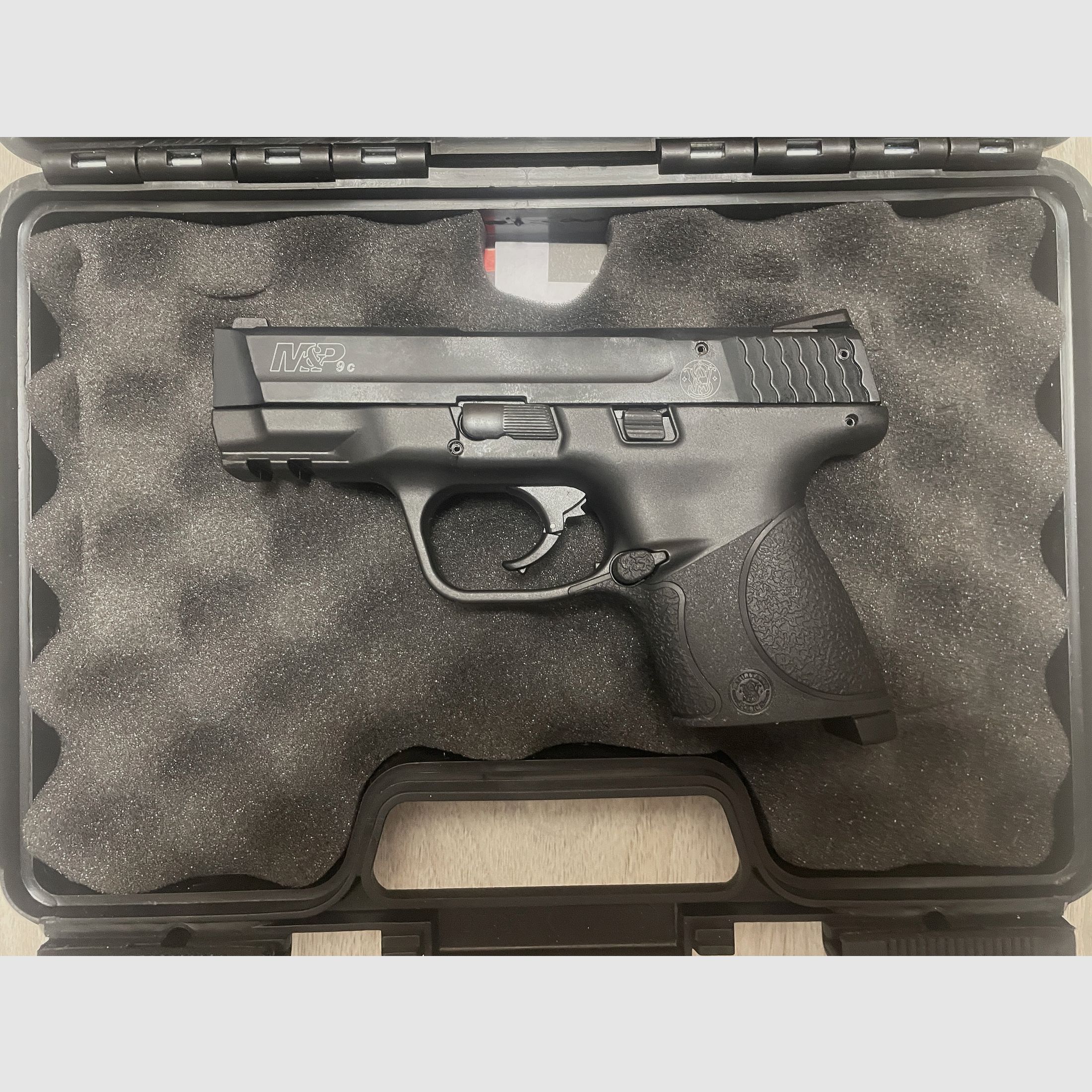 Umarex Smith & Wesson M&P9c 9 mm P.A.K. – komplett & ungeschossen
