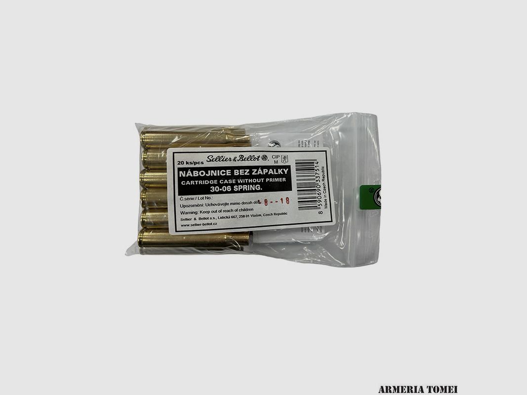 BOSSOLI – SELLIER & BELLOT – 30-06 SPRING. (20PZ)