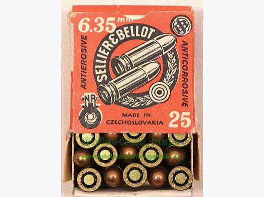 Sellier & Bellot CZ pistol cartridges