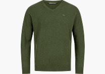 Kaschmir Pullover Grün M
