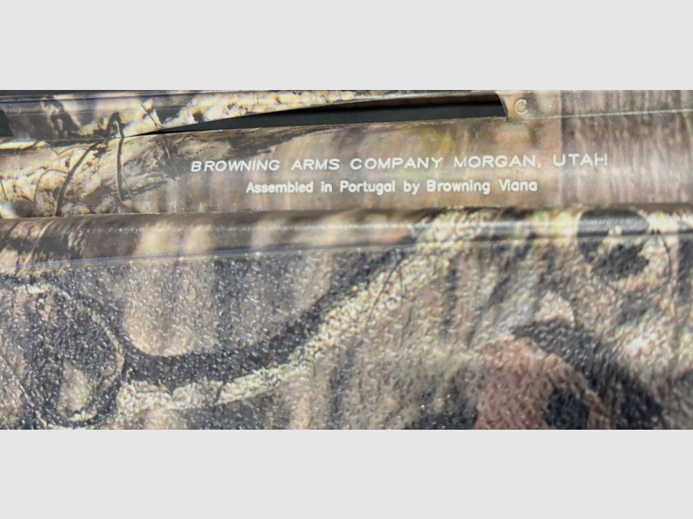 Browning Maxus Camo 12/89