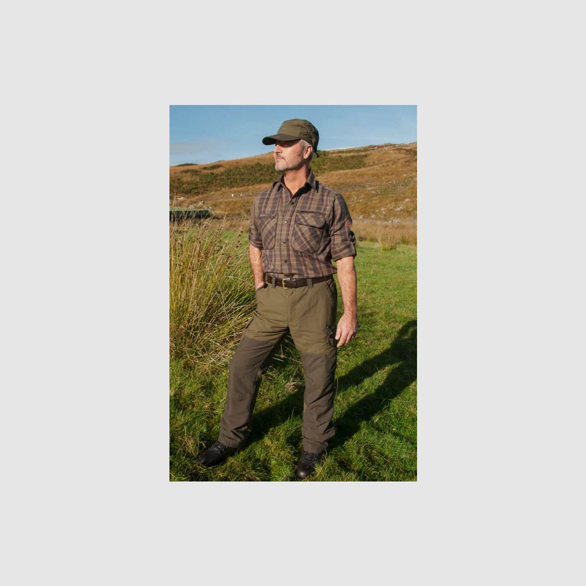 SHOOTERKING Greenland Shirt Langarm Hemd Grün