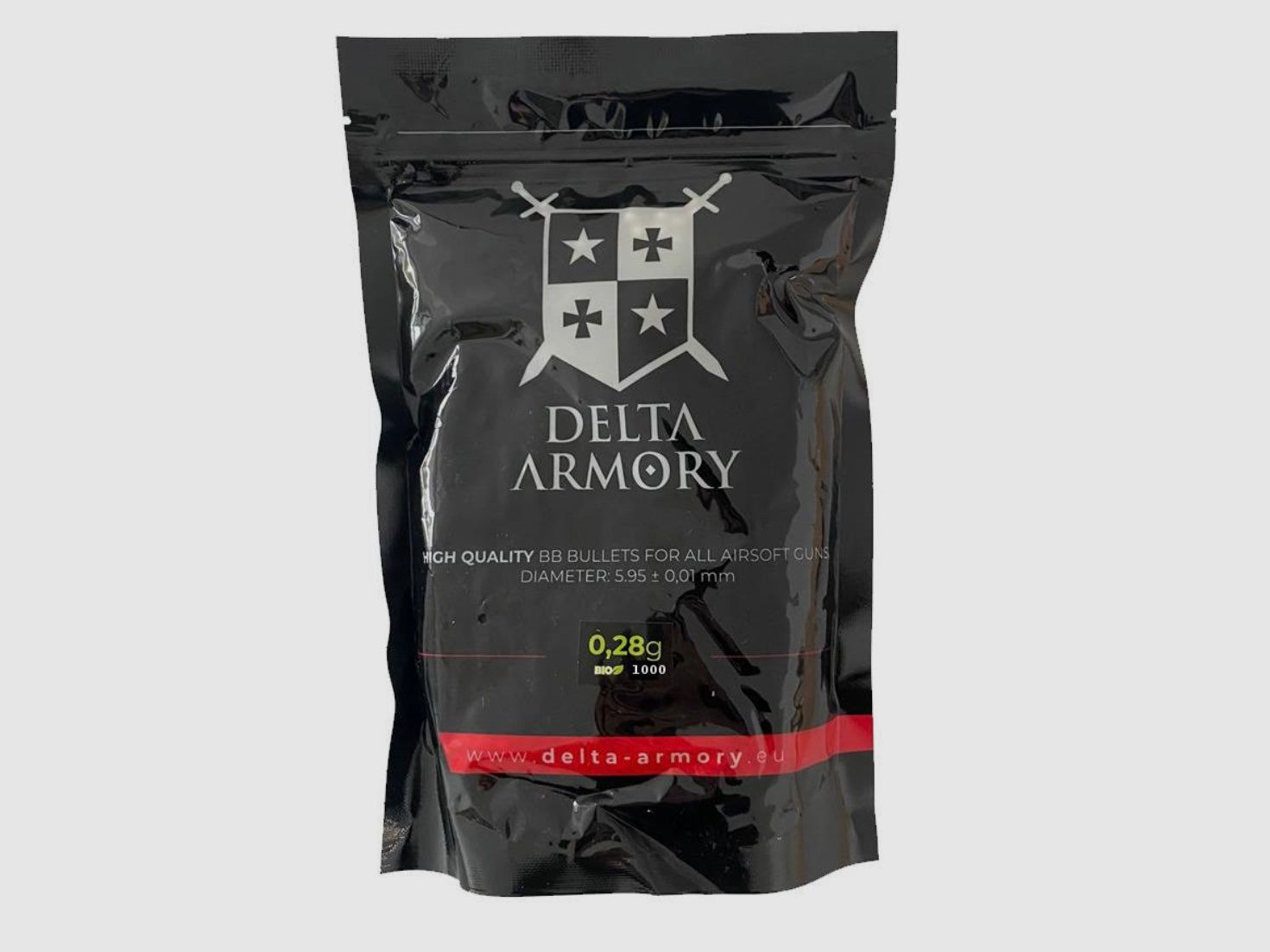 DELTA ARMORY 6mm 0,28gr. Biologisch abbaubar (1000x)