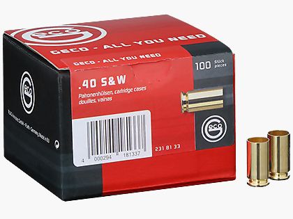 Geco Hülsen .40 S&W 100 Stück #2318133