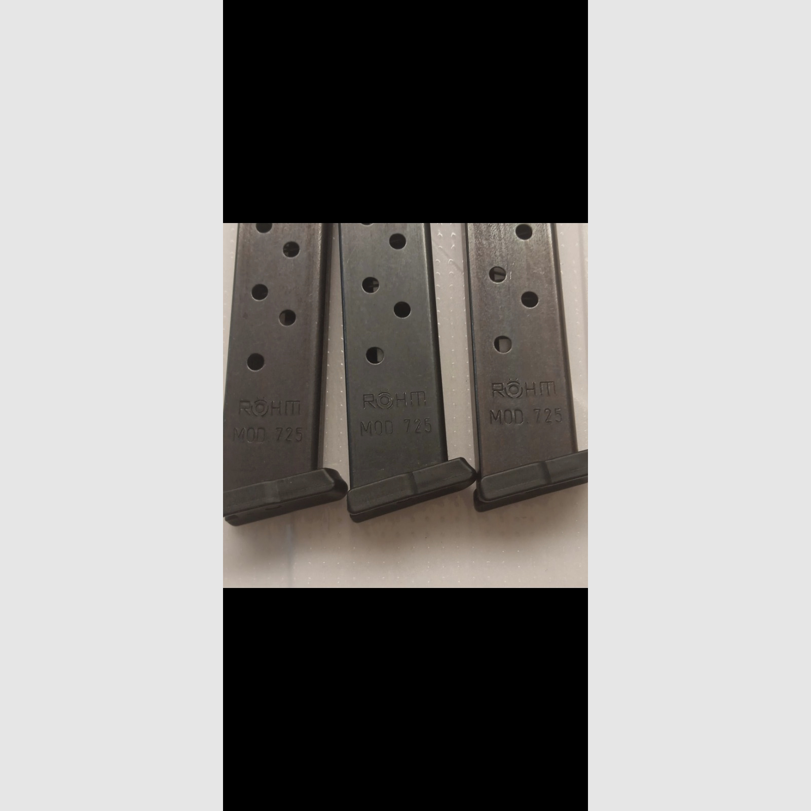 Röhm 725 zweite Generation + 3 Magazine