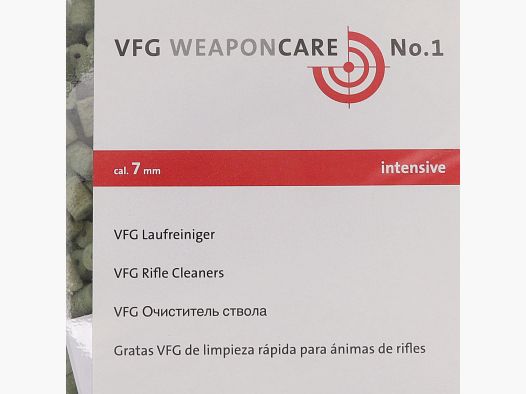 VFG Laufreiniger ''Intensive'' - 7mm (50Stk.)