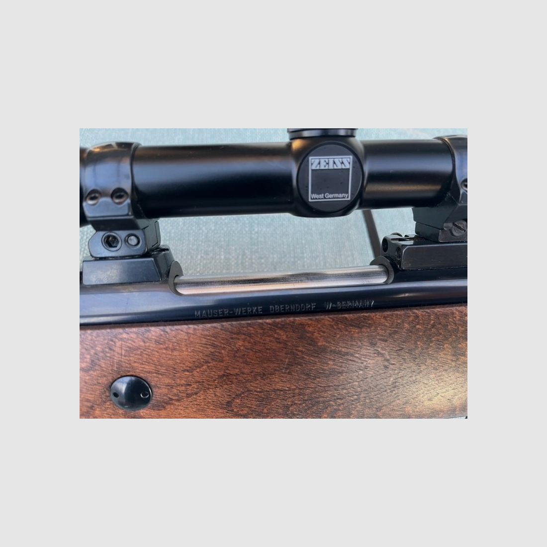 Mauser Mod. 225 with caliber 9.3x62 and Zeiss Diatal-Z 8x56 riflescope