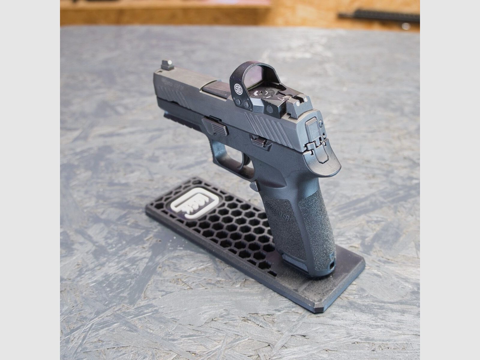 GEBRAUCHT SIG Sauer P320 RX 9×19 mit Rotpunktvisier ROMEO1 – Gebraucht, Bild 7 von 10