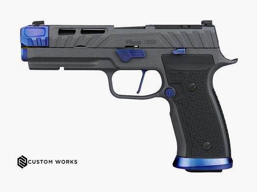 Sig Sauer P320 Nightshift Custom Works 9mm – Single Port Compensator